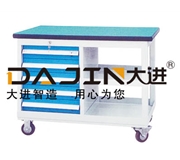 Pulley combination tool cabinet